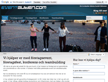 Tablet Screenshot of eventguiden.com